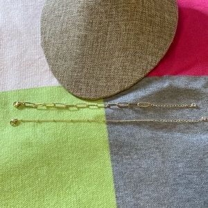 14K Gold Plated Bracelet Set